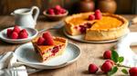 Bake SunButter Raspberry Pie Delight