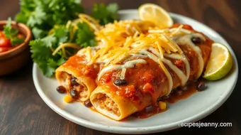 Bake Chicken Enchiladas - Comforting Delight