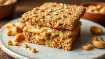 Bake Peanut Butter Grain Sandwich Delight recipe card