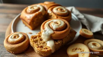 Bake Banana Bread Cinnamon Rolls Delight