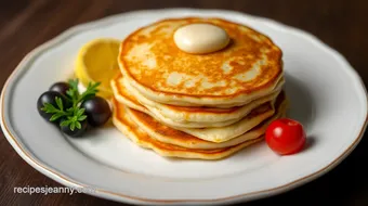 Cook Fluffy Pancakes with Cornstarch in 15 min