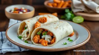 Fried Chicken Pita Wraps | Quick & Crispy