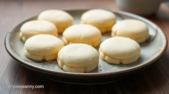 Bake Custard Cookies with a Soft Texture