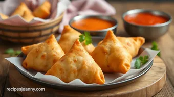 Fried Potato Samosas - Crispy & Flavorful