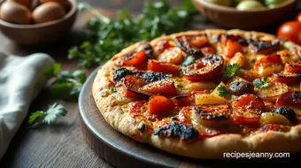 Grilled Veggie Pizza with Tasty Vegetables