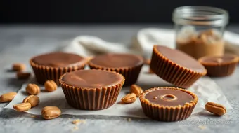 Easy Peanut Butter Cups - Delicious Treats