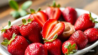 Melted Carob Strawberries: A Sweet Delight recipe card