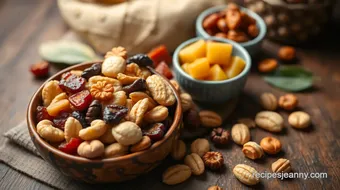 Mix Nuts and Dried Fruits for Healthy Snack