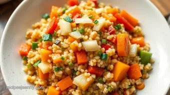 Sautéed Quinoa with Spiced Veggies - Quick