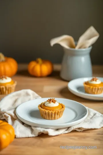 Adorable Mini Maple Pumpkin Pies steps