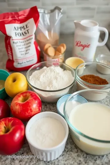 Apple Cinnamon Swirl Loaf: The Ultimate Cozy Baking Recipe! ingredients