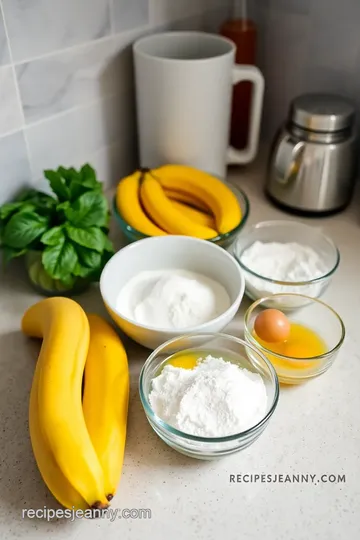 Best Banana Cake Recipe ingredients