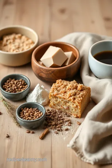 Buttery Coffee Cake with Extra Crumble Topping ingredients