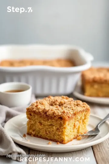 Buttery Coffee Cake with Extra Crumble Topping steps