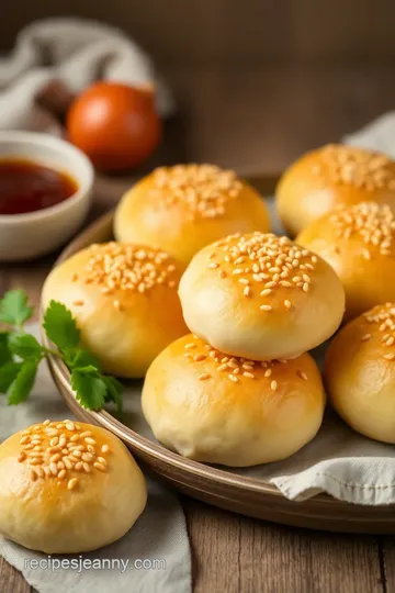 Homemade Sesame Buns Recipe steps