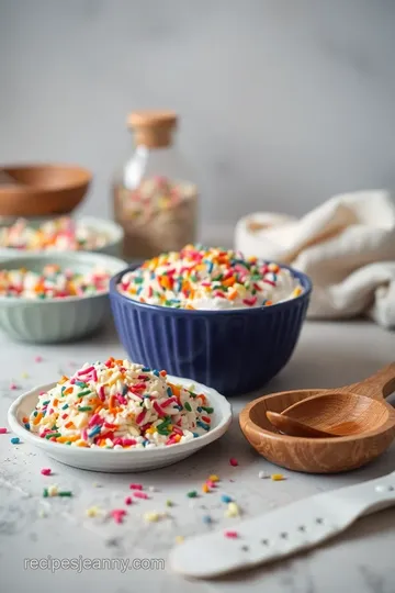 Bake Funfetti Cake - Perfectly Colorful Delight ingredients