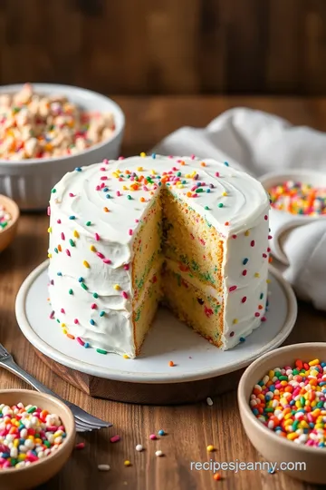 Bake Funfetti Cake - Perfectly Colorful Delight steps