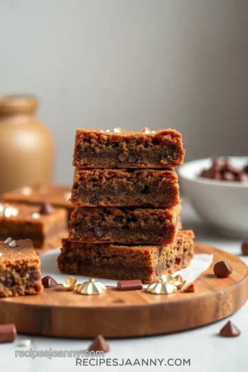 Delicious Gingerbread Chocolate Chip Cookie Bars steps