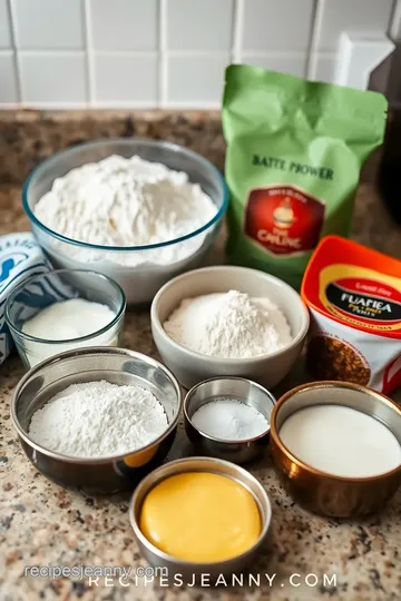 Gluten-Free Brioche Buns ingredients