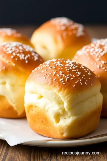 Gluten-Free Brioche Buns presentation