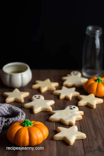 Frosted Halloween Sugar Cookies steps