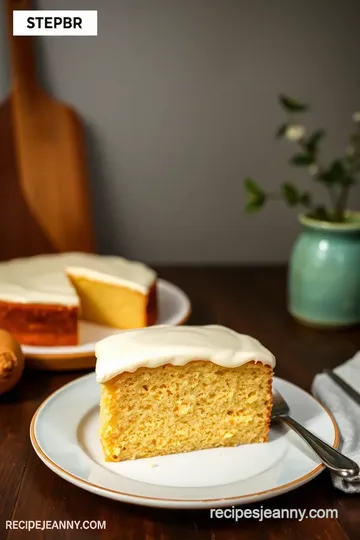 Moist Olive Oil Cake with Whipped Frosting steps