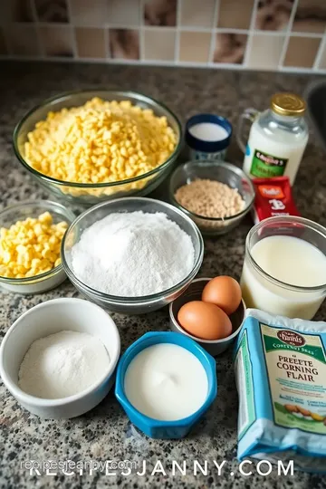 Southern Cornbread with Beef Tallow ingredients