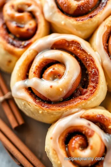 Bakery Rack Cinnamon Roll Delight presentation