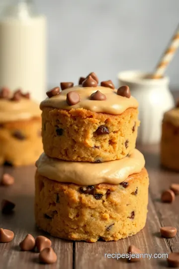 Peanut Butter Chocolate Chip Delight presentation