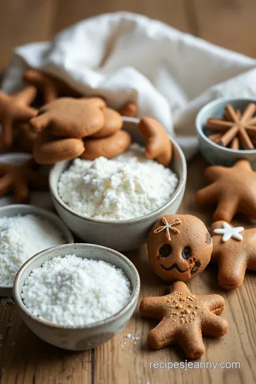 Best Chewy Gingerbread Cookies ingredients