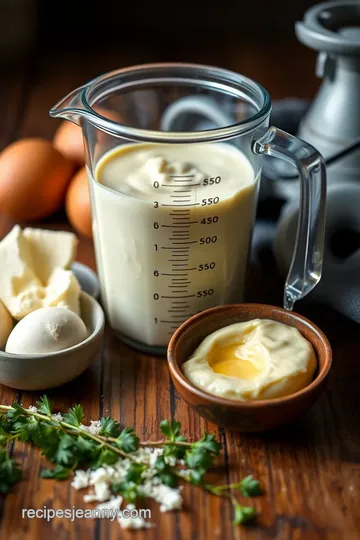 Quick & Easy Homemade Mayonnaise ingredients