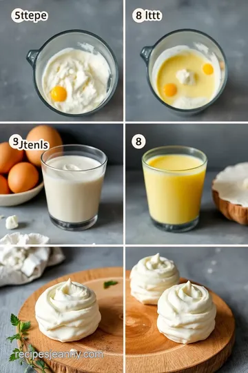 Fluffy Egg White Oil Mixture steps