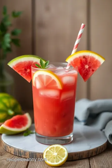 Blend Watermelon Lemonade for Summer Refreshment presentation