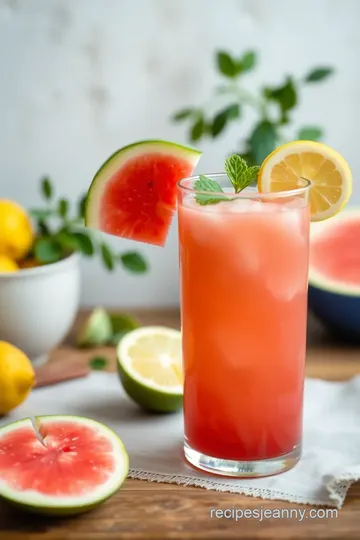 Blend Watermelon Lemonade for Summer Refreshment steps