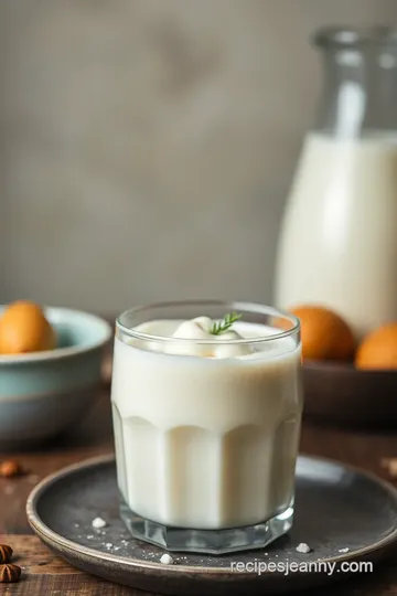 Creamy Cultured Milk Recipe presentation