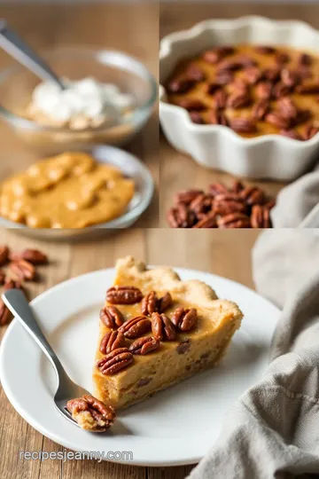 Butterscotch Pretzel Pecan Pie Delight steps