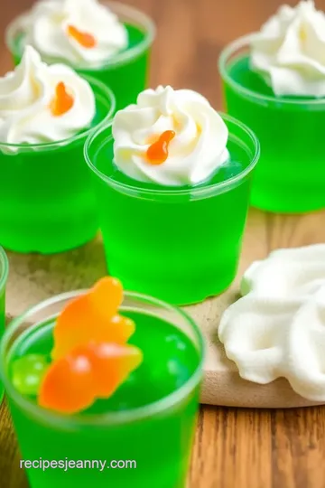 Dino Jello Cups Recipe presentation