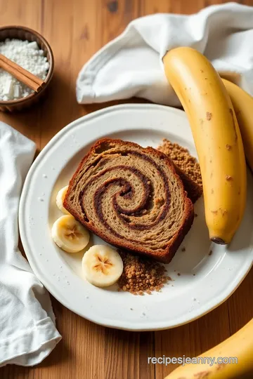 Cinnamon Swirled Banana Bread Delight ingredients