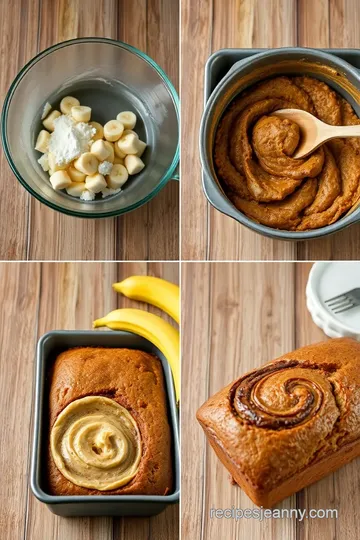 Cinnamon Swirled Banana Bread Delight steps