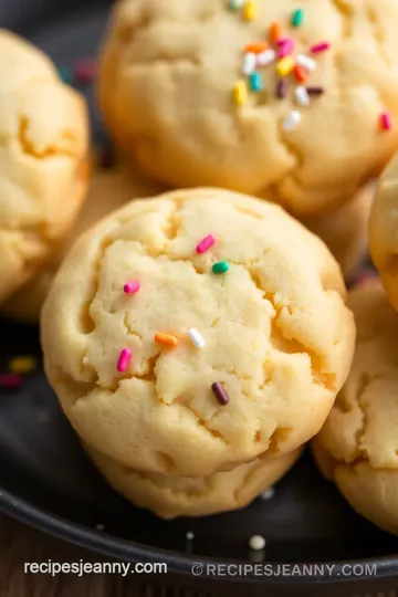 Classic German Butter Cookies (Butterplätzchen) presentation