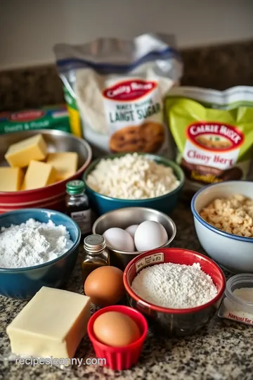 Classic Otis Spunkmeyer-Style Cookie Dough Cookies ingredients