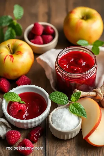 Make Raspberry Apple Jam in 25 Minutes ingredients