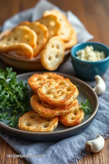 Crispy Bread Strips Delight ingredients