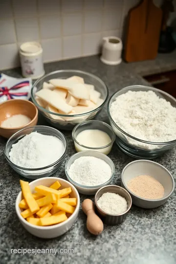 Lectin-Free Fish and Chips ingredients