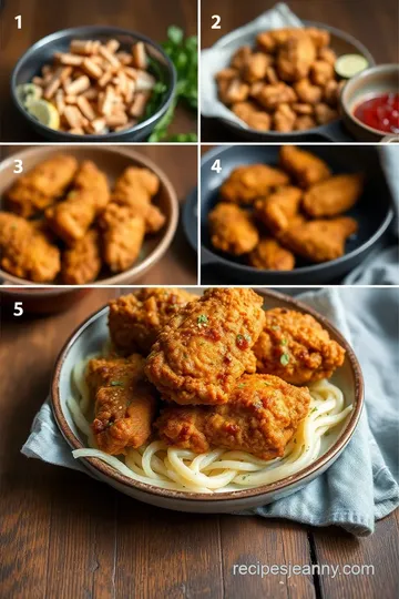 Crispy Fried Chicken Delight steps