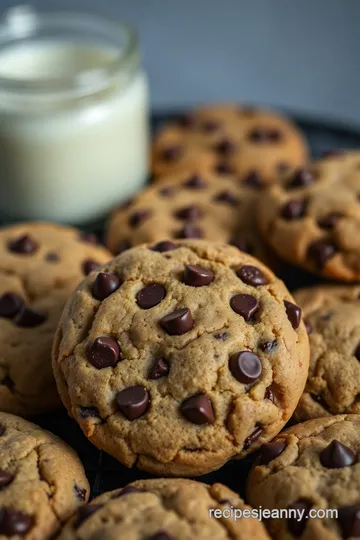 Decadent Gluten-Free Chocolate Chip Cookies presentation