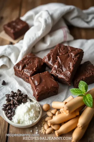 Decadent Homemade Fudge Brownies ingredients