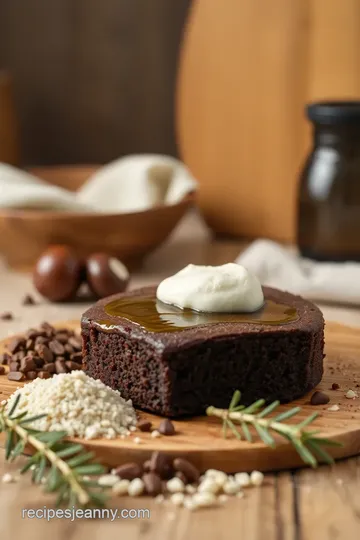 Decadent Olive Oil Flourless Chocolate Cake ingredients