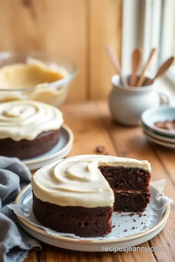 Decadent Chocolate Cake with Luscious Frosting steps