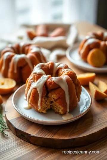 Decadent Vegan Monkey Bread Skillet presentation